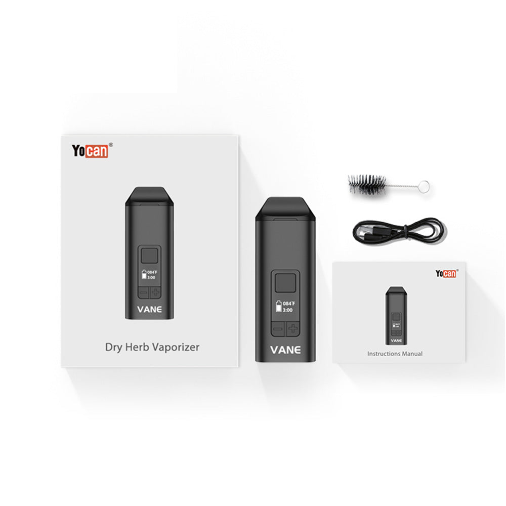 Yocan Vane Dry Herb Vaporizer 1100mAh Starter Kit