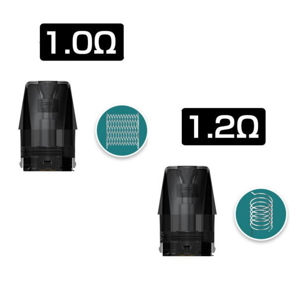 ZQ Xtal Replacement Pod  4pcs Pack